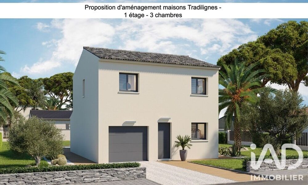 Vente Terrain Vente Terrain à bâtir 340 m&sup2; Saint-mars-de-coutais