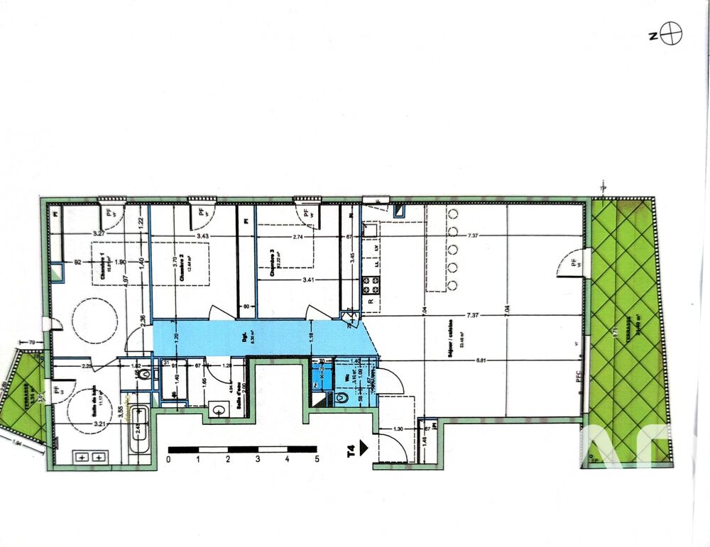 Vente Appartement 6 pièces