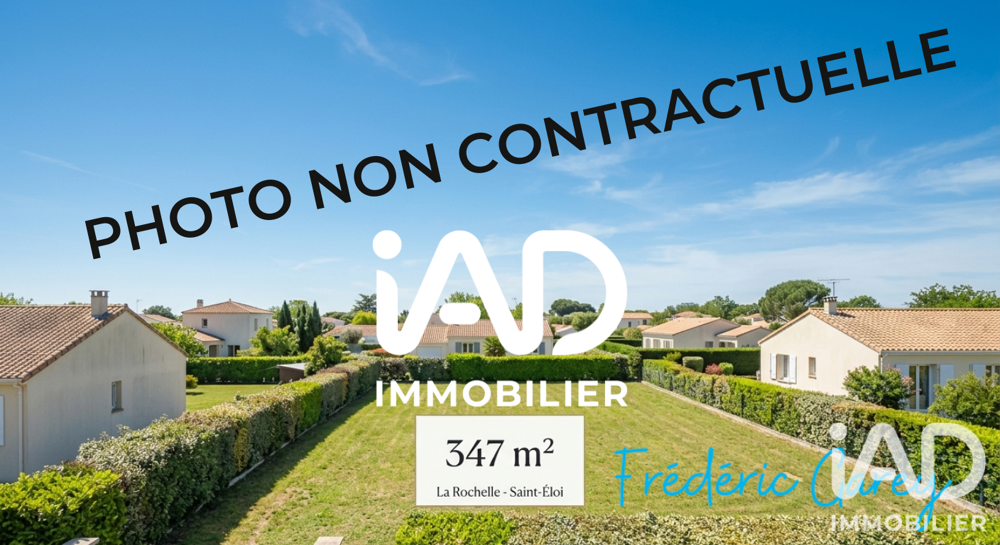 Vente Terrain Vente Terrain à bâtir 347 m&sup2; La rochelle