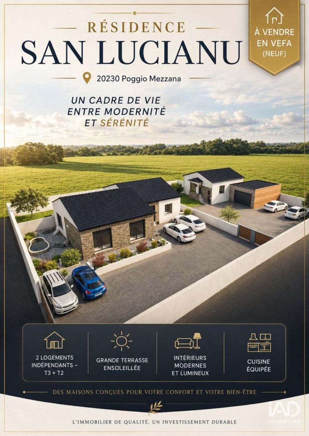 Vente Maison/villa 3 pièces