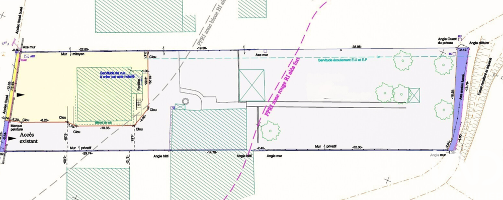 Vente Terrain Vente Terrain 1 118 m&sup2; Plaisance-du-touch