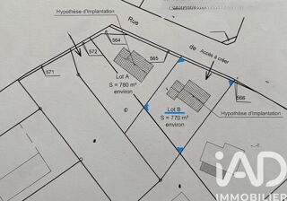  Terrain � vendre 774 m�