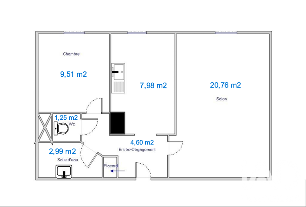 Vente Appartement Vente Appartement 2 pièces Le mans