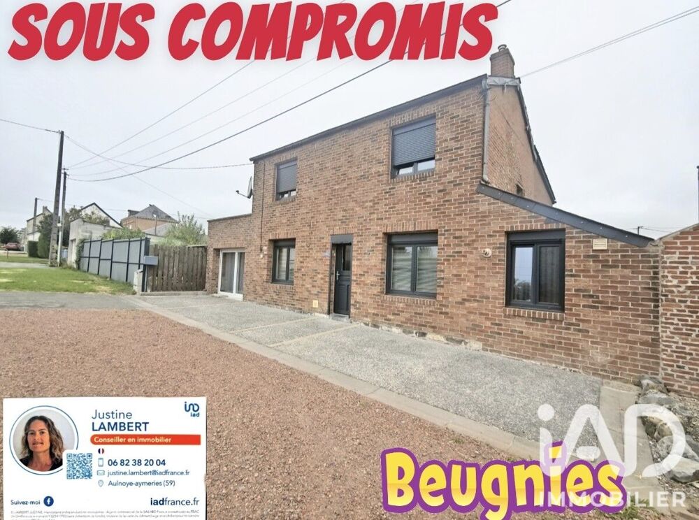 Vente Maison Vente Maison/villa 6 pièces Beugnies