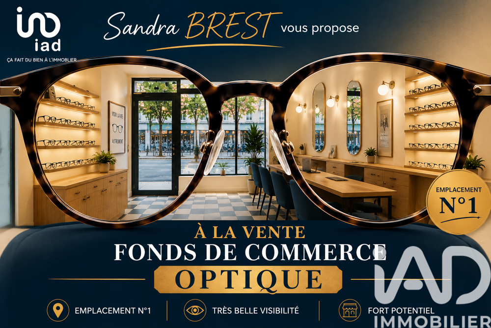   Vente Santé, Optique 40 m&sup2; 