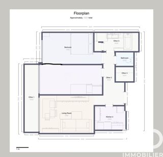  Appartement à vendre 3 pièces 58 m²