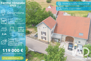  Maison à vendre 5 pièces 109 m²