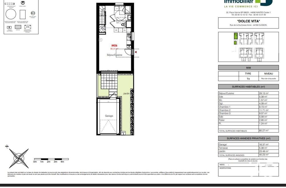 Vente Maison/villa 4 pièces