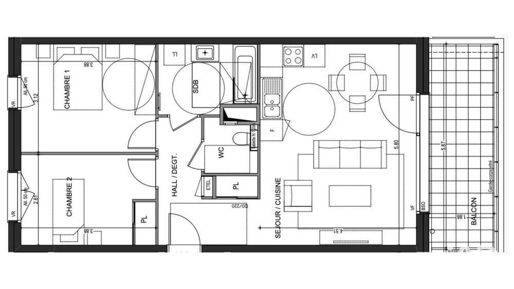 Vente Appartement Vente Appartement 3 pièces Annecy-le-vieux
