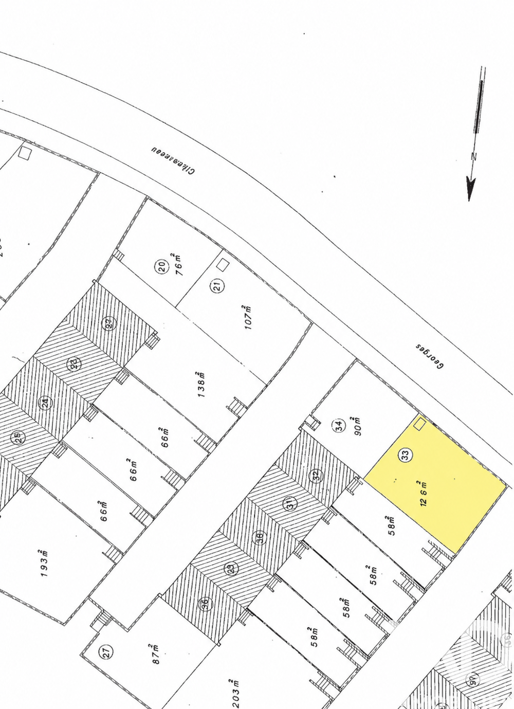 vente Terrain - 126 m² Melun (77000)