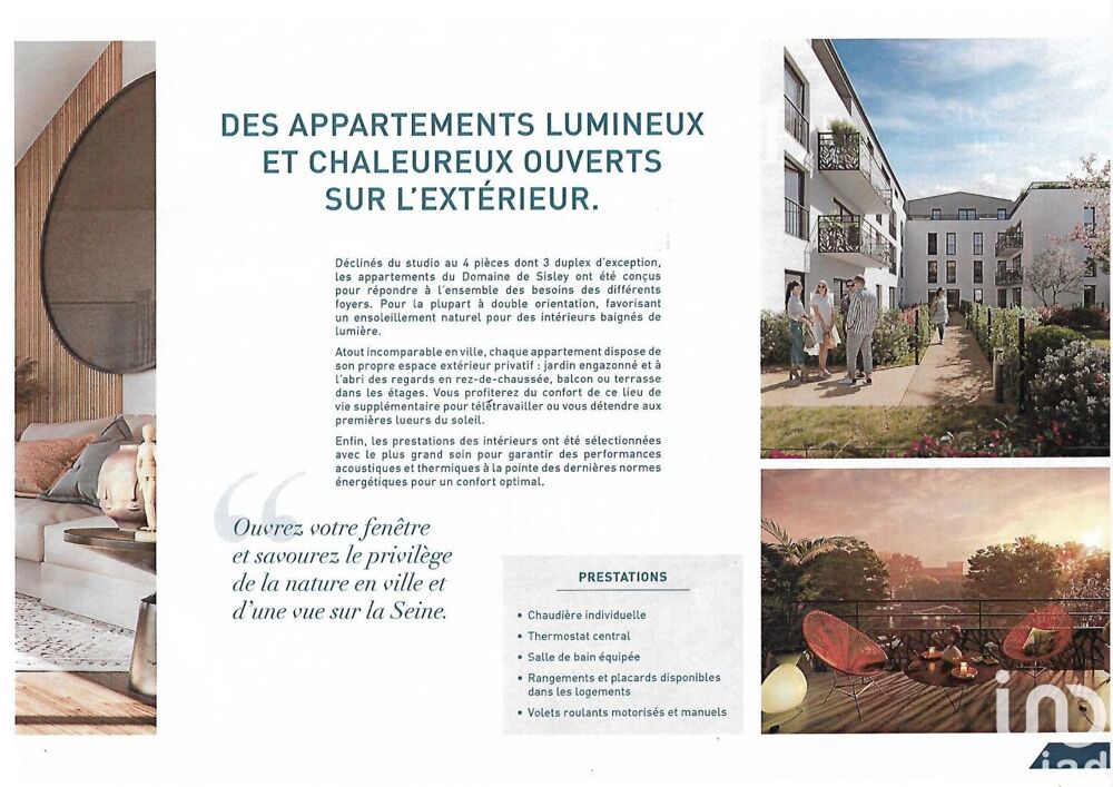Vente Appartement 4 pièces