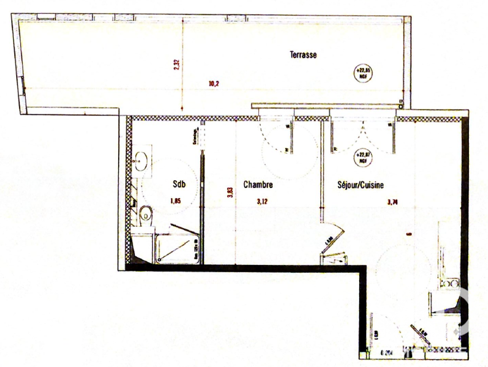 Location Appartement Location Appartement 2 pièces Sérignan