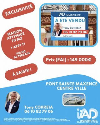  Maison à vendre 4 pièces 70 m²