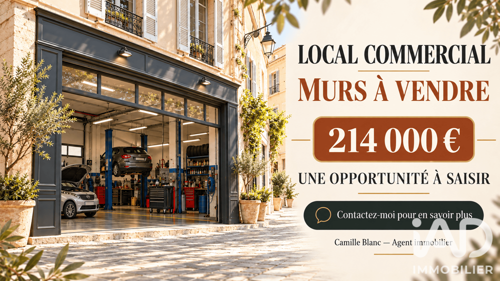   Vente Boutique/Local commercial 140 m&sup2; 