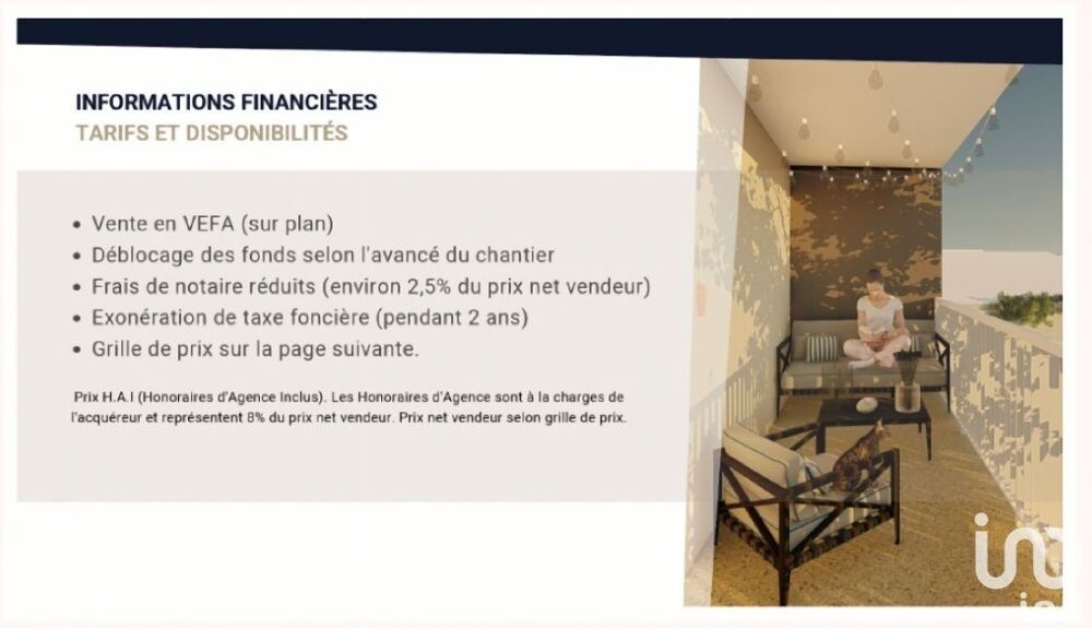 Vente Appartement 2 pièces