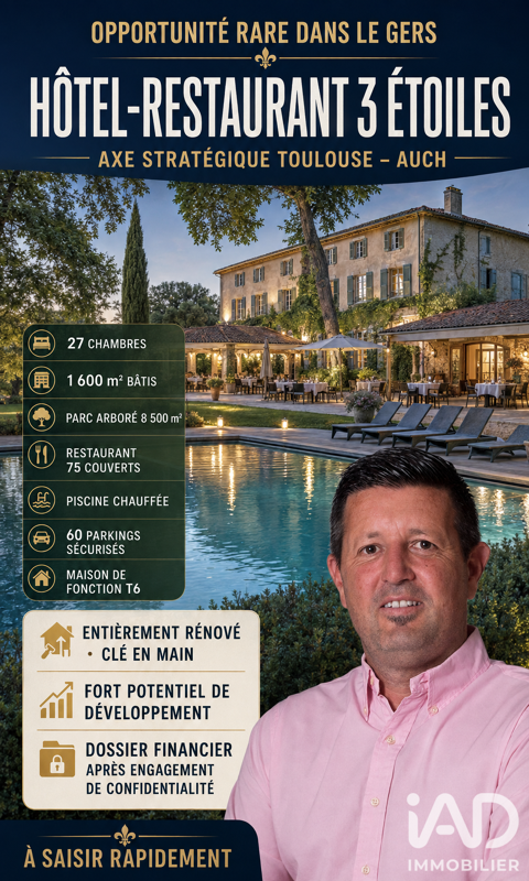 Vente Boutique/Local commercial 1 600 m&sup2; 889999 32500 Fleurance