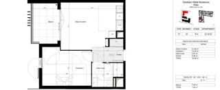  Appartement à vendre 2 pièces 42 m²