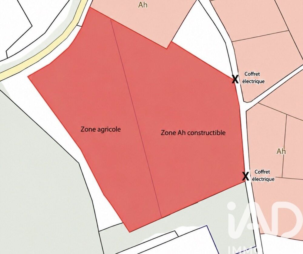 Vente Terrain Vente Terrain à bâtir 22 802 m&sup2; Parisot