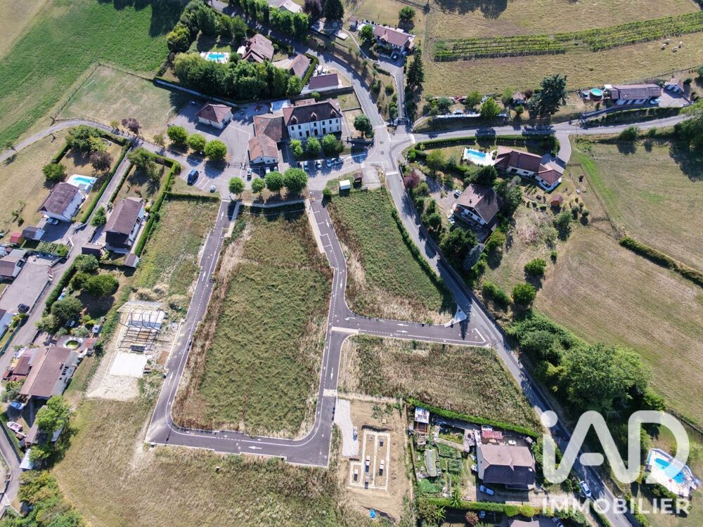 Vente Terrain Vente Terrain à bâtir 917 m&sup2; Cressin-rochefort