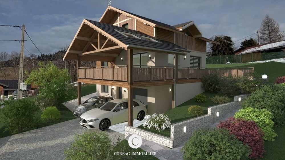 Terrain de 967 m² sur les hauteurs de la commune de BOGE....