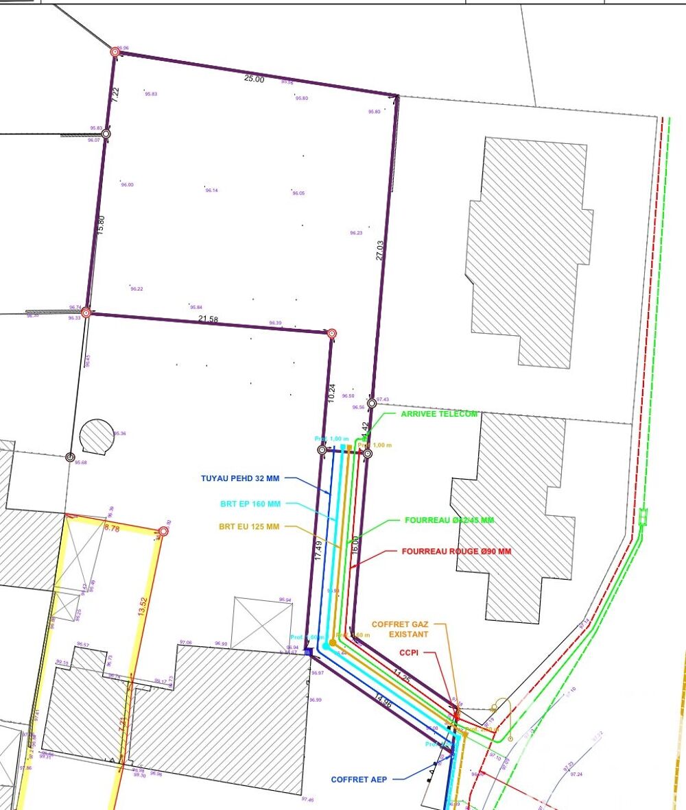 Vente Terrain Vente Terrain 600 m&sup2; Goven