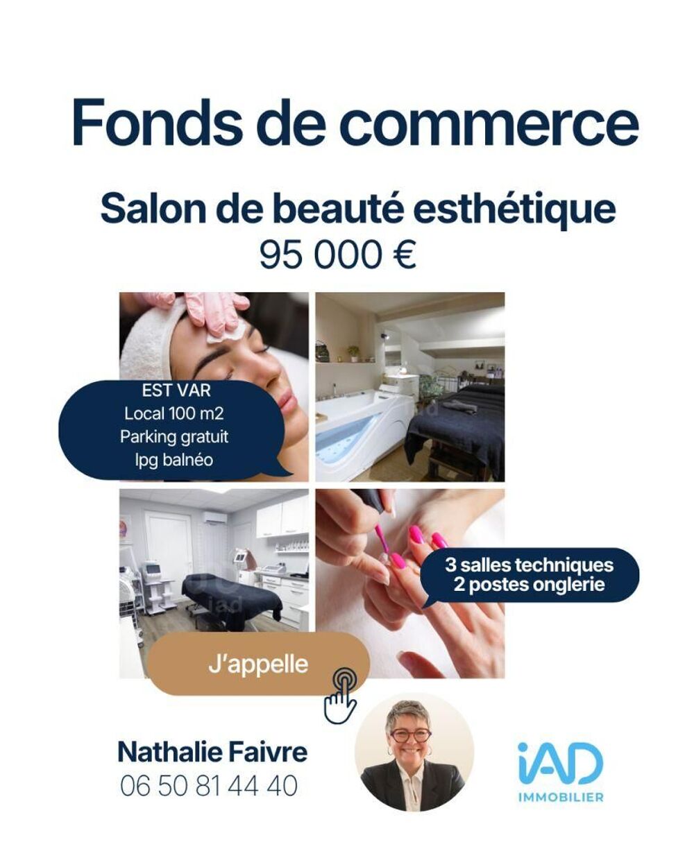   Vente Boutique/Local commercial 100 m&sup2; 