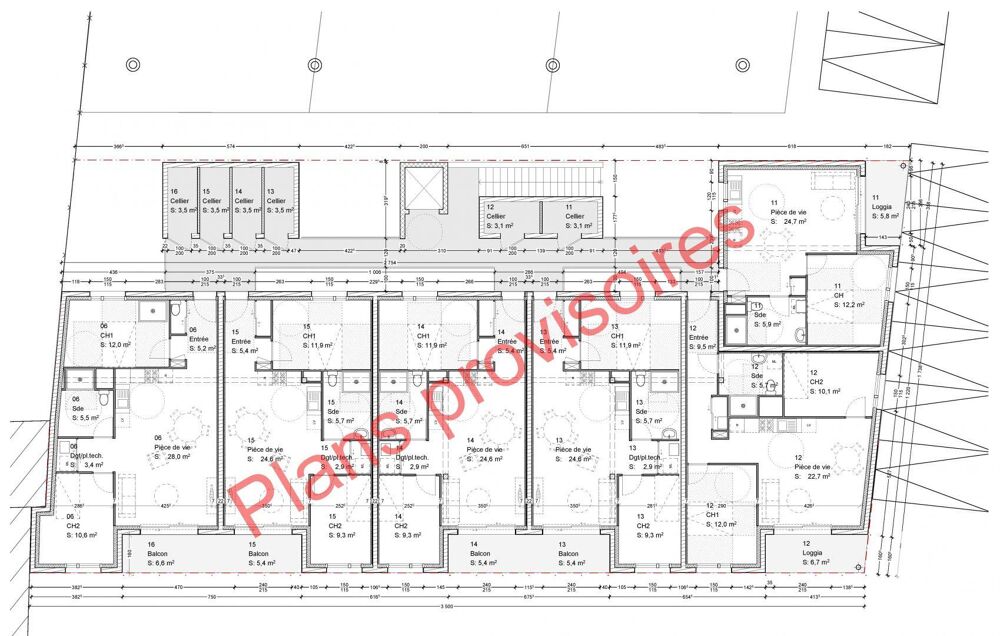 Vente Appartement 3 pièces