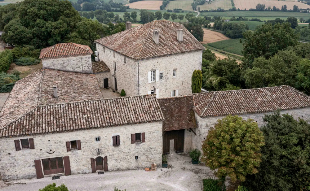 Quercy Blanc - Elégant château restauré au coeur de son parc
