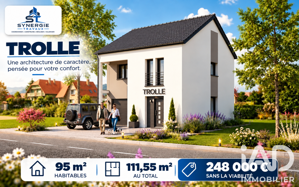 Vente Terrain Vente Terrain à bâtir 880 m&sup2; Moyeuvre-grande