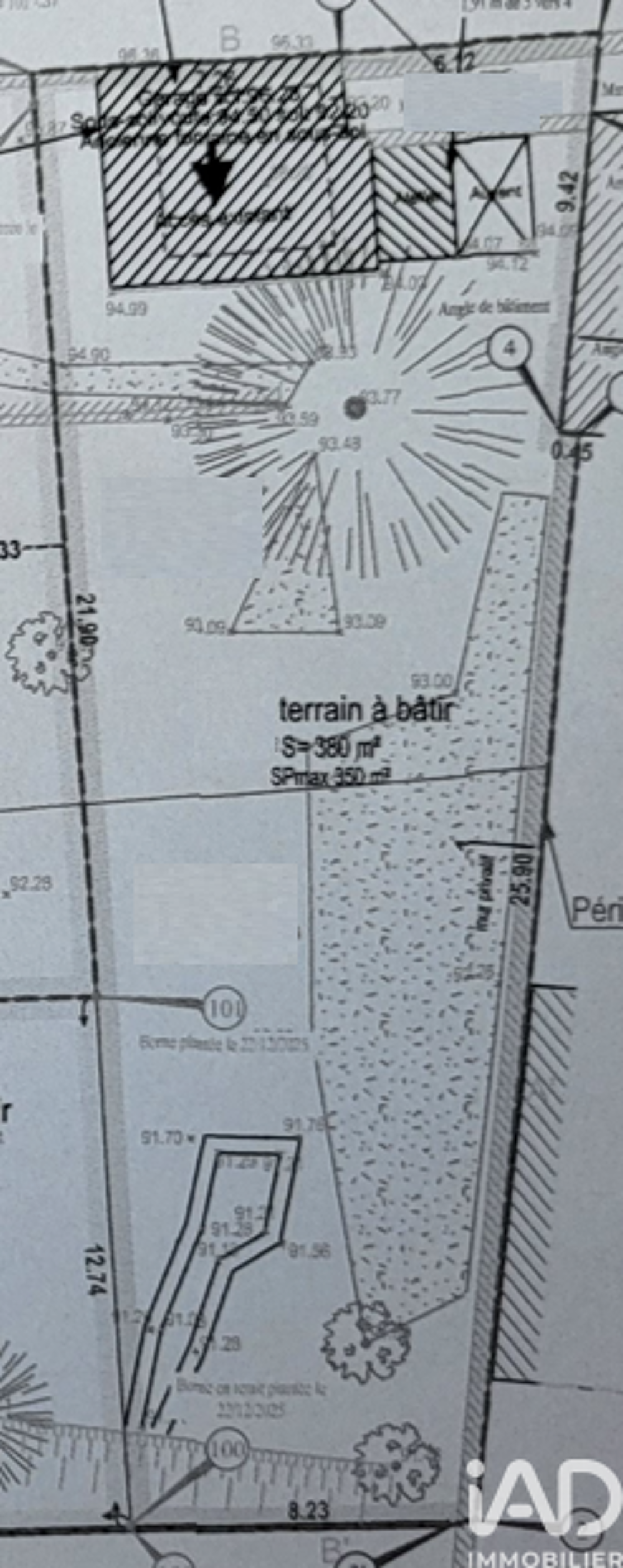 vente Terrain - 380 m² Jouy-en-Josas (78350)