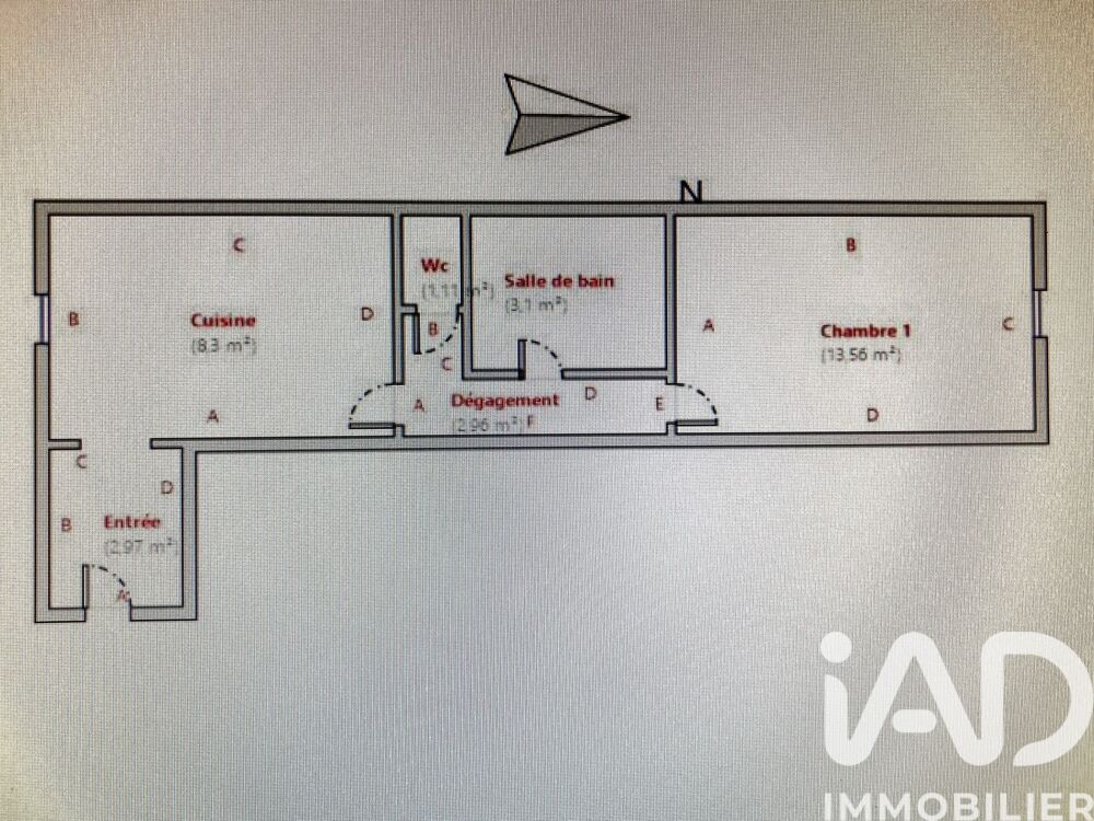 Vente Appartement 1 pièce