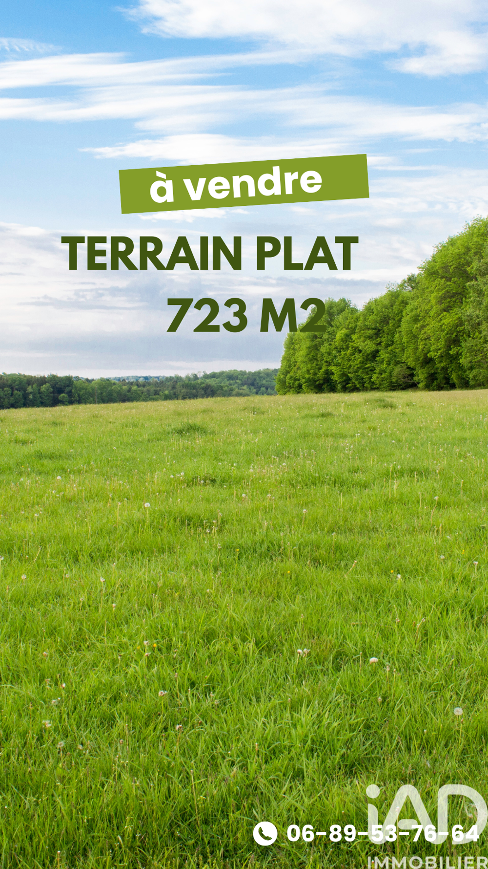 vente Terrain - 723 m² Mézy-sur-Seine (78250)