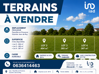  Terrain à vendre 385 m²