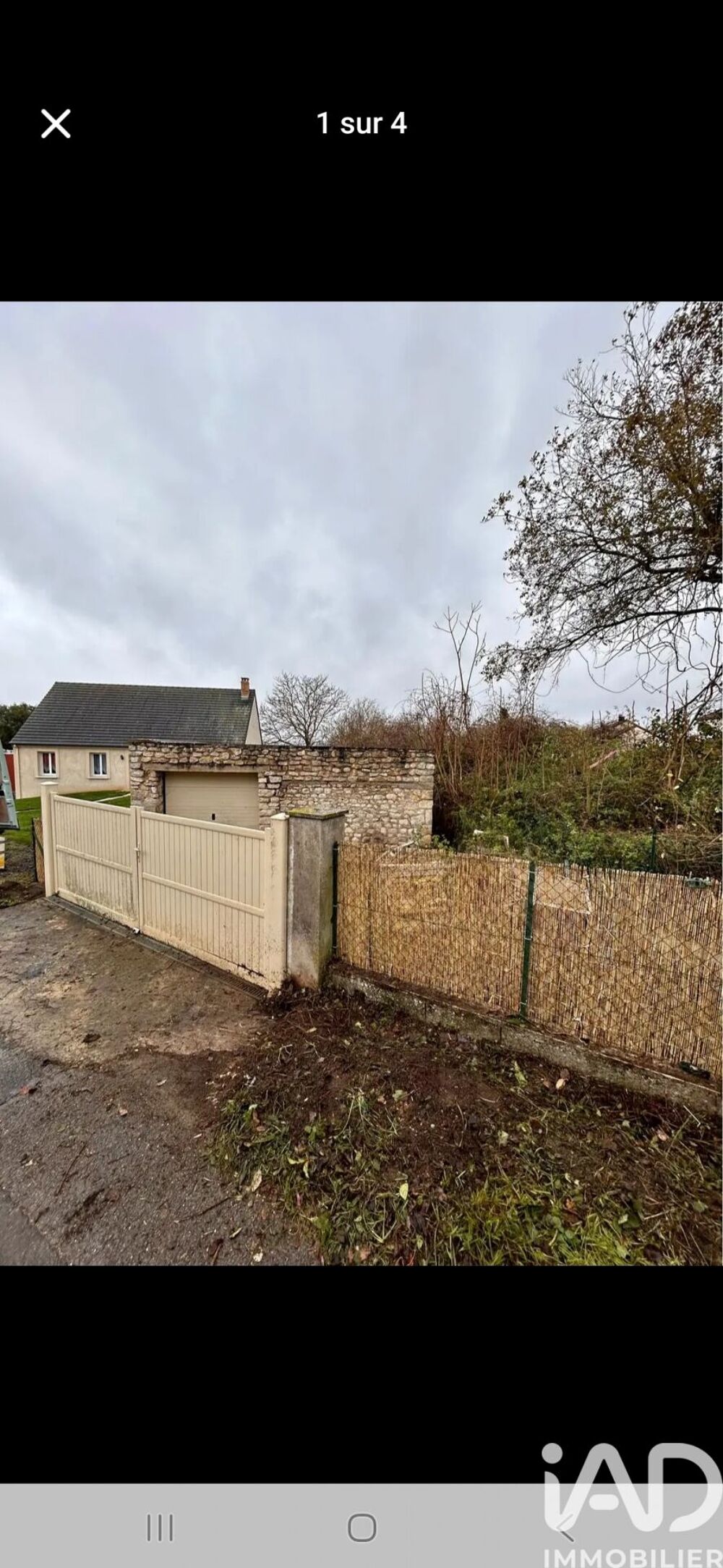 Vente Terrain Vente Surface diverse 140 m&sup2; Chéry-chartreuve