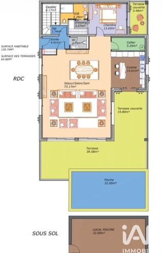  Maison à vendre 5 pièces 215 m²