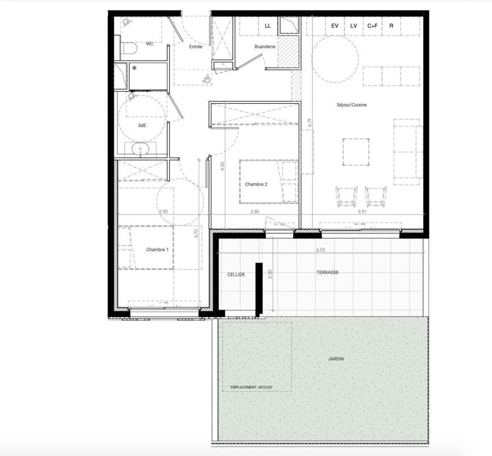 Vente Appartement Vente Appartement 3 pièces Baillargues