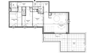  Appartement à vendre 4 pièces 85 m²