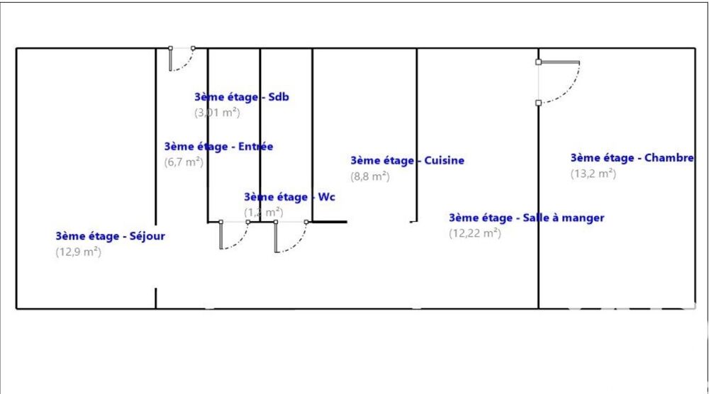 à vendre  Appartement Paris 18