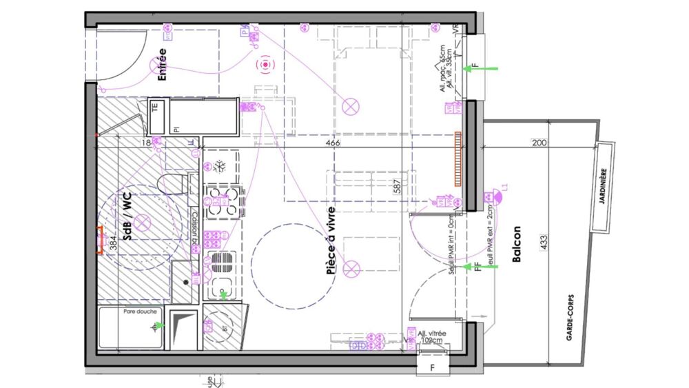 Vente Appartement 1 pièce