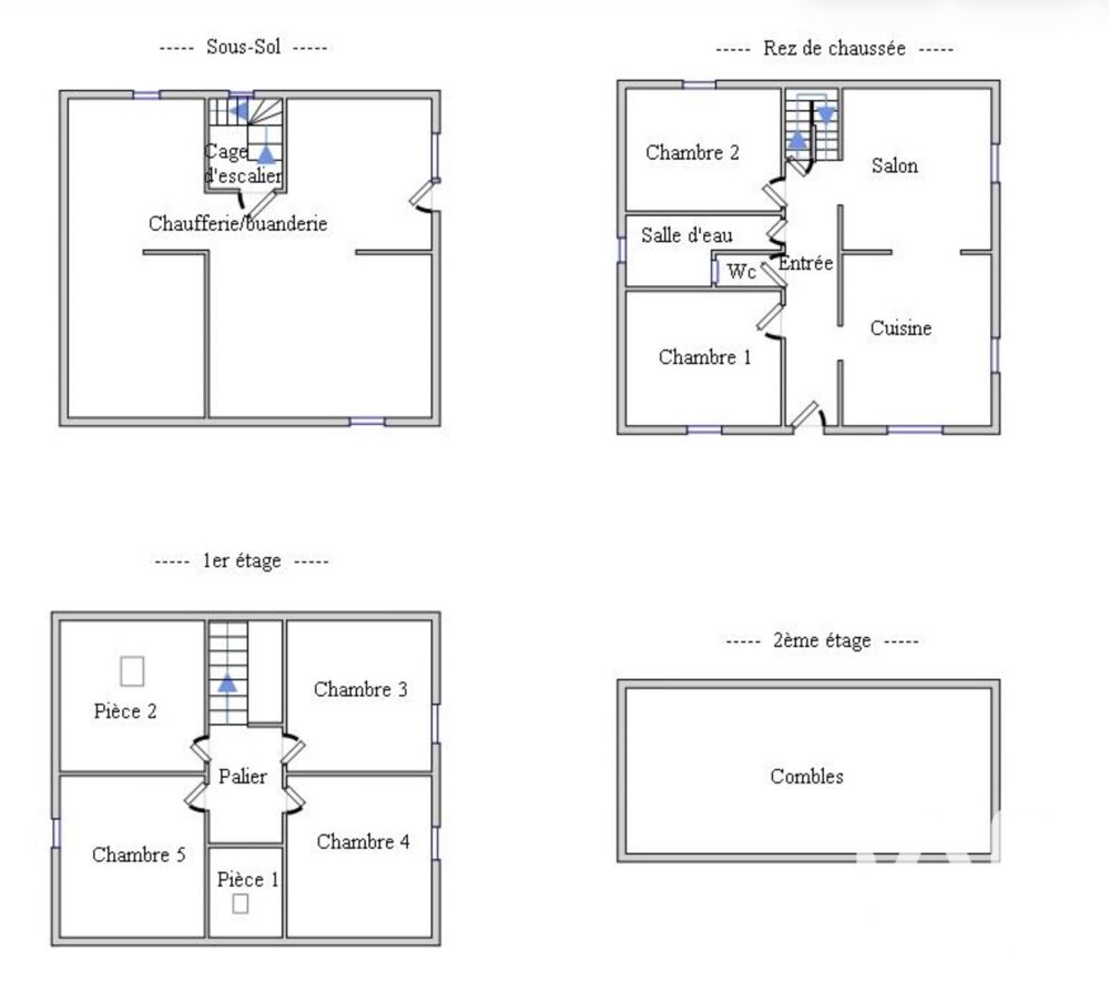 Vente Maison/villa 7 pièces