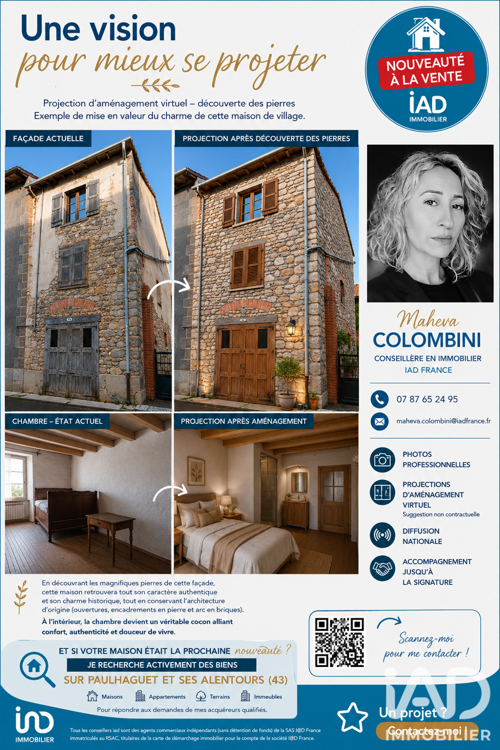 Vente Maison de village 3 pièces