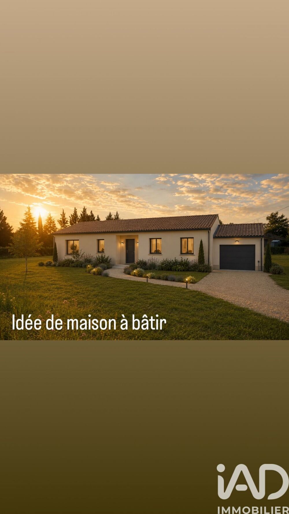 Vente Terrain Vente Terrain à bâtir 1 020 m&sup2; Saint-martin-de-laye