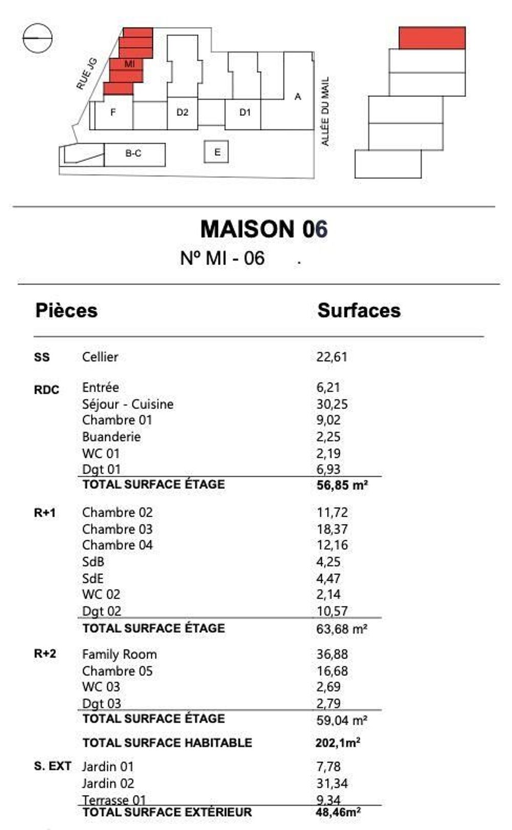 Vente Maison Vente Maison/villa 6 pièces La rochelle