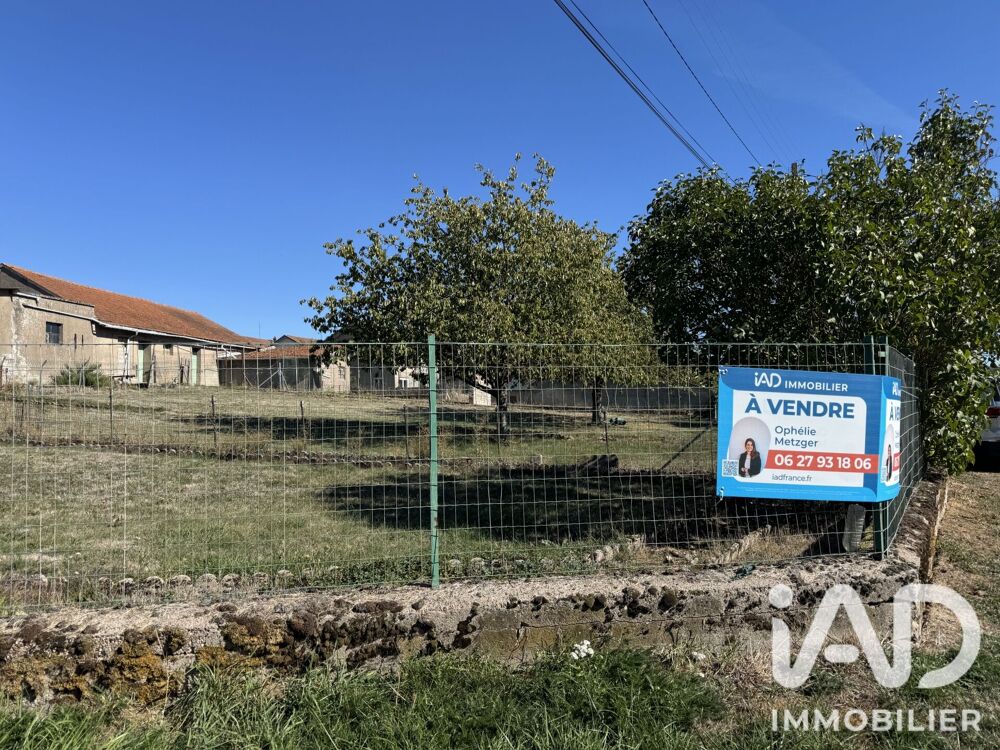 Vente Terrain Vente Terrain à bâtir 614 m&sup2; Chambrey