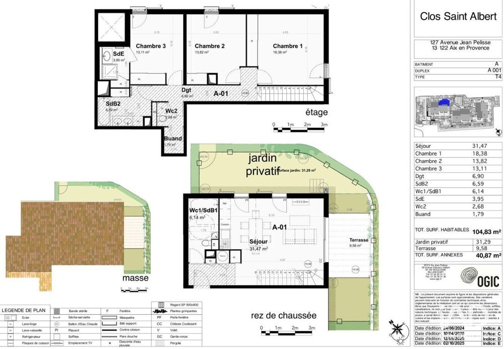 Vente Appartement 4 pièces