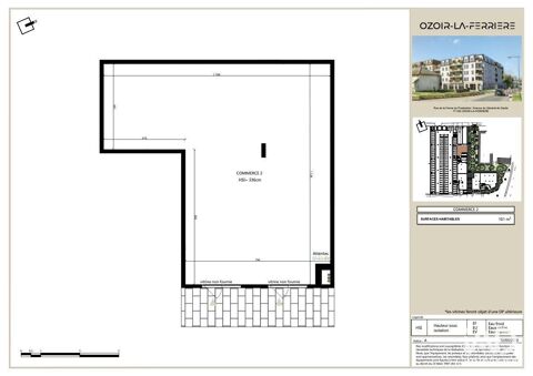   Vente Murs commerciaux 103 m&sup2; 