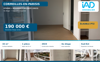  Appartement à vendre 1 pièce 32 m²