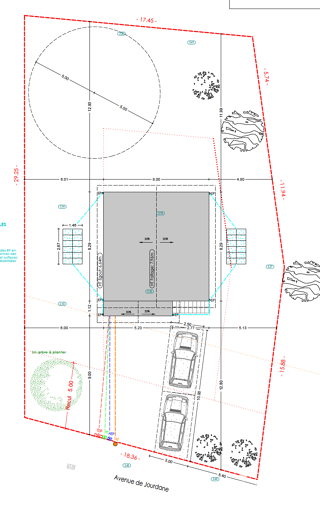 Terrain � vendre 580 m�