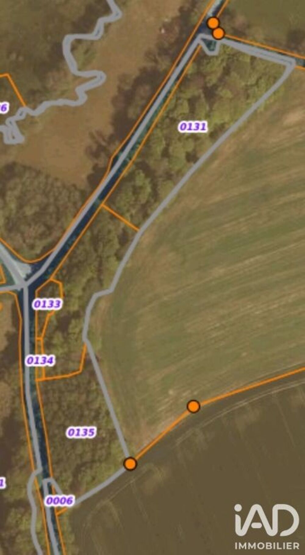 Vente Terrain Vente Terrain 10 344 m&sup2; Saint martin des pres