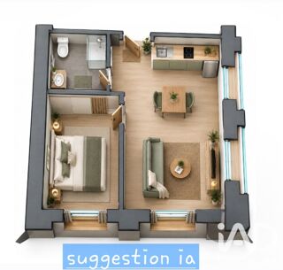  Appartement à vendre 2 pièces 29 m²
